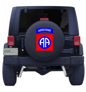82nd Airborne Tire Cover
