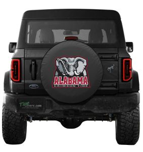Alabama Spare Tire Cover with Elephant Logo | University of Alabama Bronco Tire Cover
