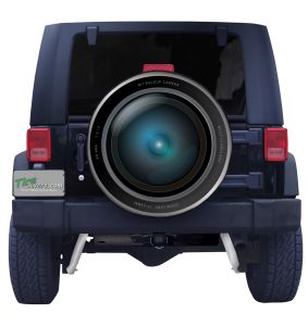 Back Up Camera Lens Tire Cover Front