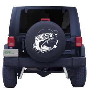 Bass Jumping Tire Cover