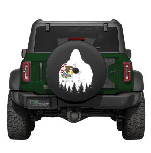Ford Sasquatch Rock On Illinois State Flag