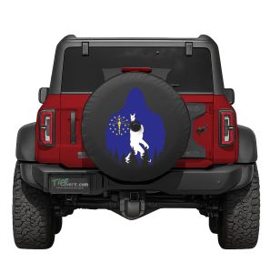 Ford Sasquatch Rock On Indiana State Flag