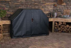 Black Widow Logo Grill Cover
