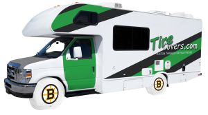 Boston Bruins RV Tire Shades