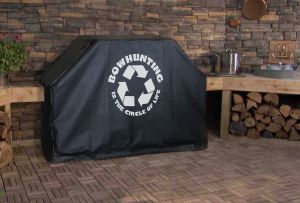 Bow Hunting Circle of Life Logo Grill Cover