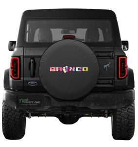 Ford Bronco Tie Dye Sandals Custom Spare Tire Cover