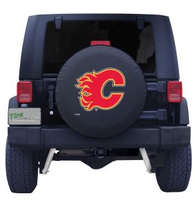 Calgary Flames Logo Spare Tire Cover