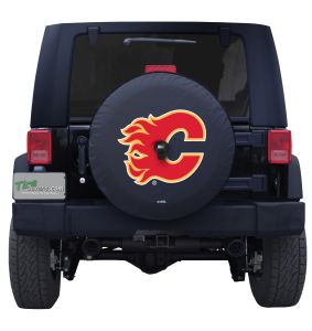 Calgary Flames Logo Spare Tire Cover