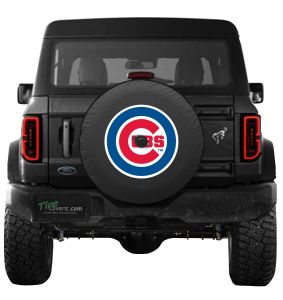 Chicago Cubs MLB Ford Bronco Spare Tire Cover