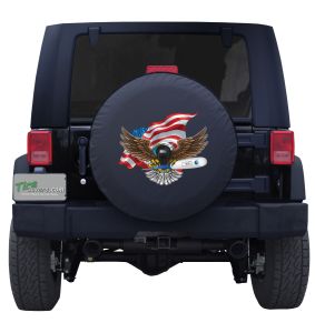 The COVID-19 Eagle with Thermometer Tire Cover