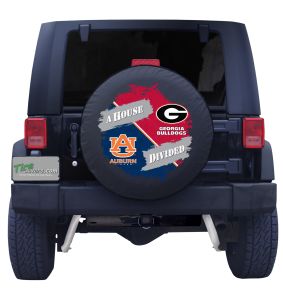 Auburn & Georgia G House Divided Tire Cover