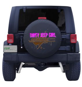 Dirty Jeep Girl Pink Front