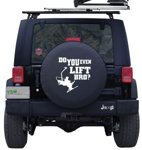 Do You Even Lift Bro Ski Custom Tire Cover Jeep Wrangler