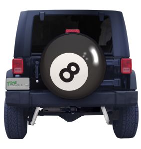 Eight Ball Tire Cover 