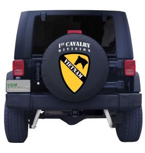 First Cavalry Division Vietnam Jeep Tire Cover 