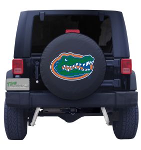 University of Florida Spare Tire Cover Black Vinyl Front