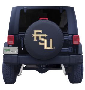 Florida State Spare Tire Cover Black Vinyl Front