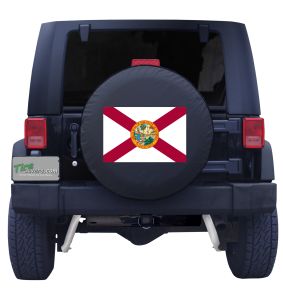 Florida State Flag Tire Cover Front
