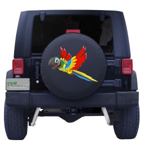 Flying Parrot Tire Cover