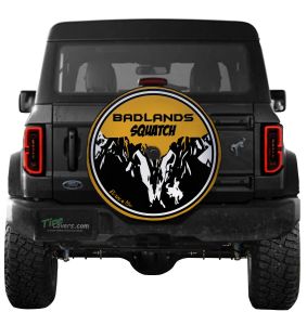 Bronco Badlands Sasquatch Badge Spare Tire Cover