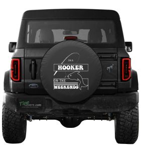Ford Bronco Fish Hooker Spare Tire Cover