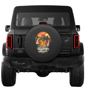 Ford Bronco Fishing Maniac Spare Tire Cover