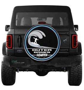 Ford Bronco Outer Banks Sasquatch Badge Spare Tire Cover