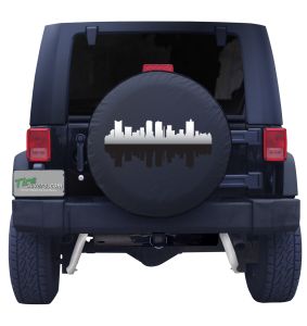 Fort Worth Skyline Tire Cover
