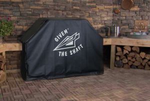 Givem the Shaft Logo Grill Cover