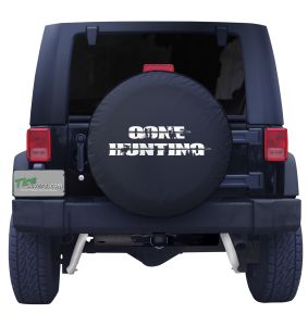 Gone hunting Spare Tire Cover Front