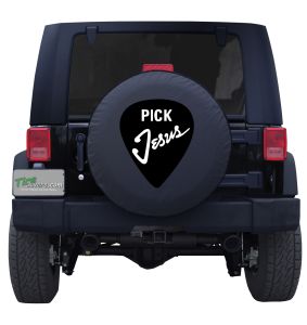 Pick Jesus Tire Cover
