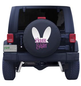 Easter Bunny Ear Tire Cover Front