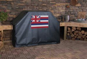 Hawaii State Flag Logo Grill Cover