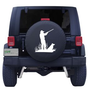 Best Friends Hunting Tire Cover 