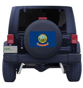 Idaho State Flag Tire Cover Front