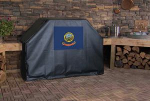 Idaho State Flag Logo Grill Cover