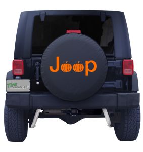 Jeep Pumpkin Fall Tire Cover