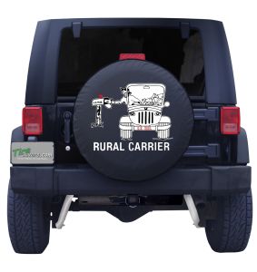 Rural Mail Carrier Jeep Tire Cover