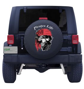 Pirates Life Tire Cover Front View