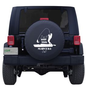 Jeep Wrangler Can't Work My Arm is in a Cast Spare Tire Cover 