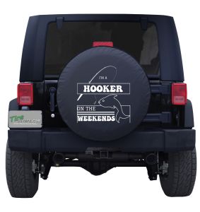 Jeep Wrangler Fish Hooker Spare Tire Cover