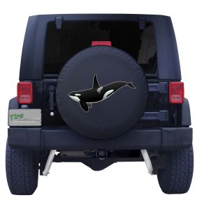 Killer Whale Tire Cover 