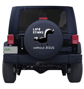 Life Stinks Tire Cover