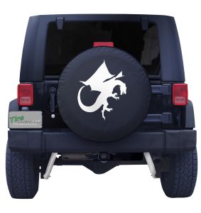 Medieval Dragon Tire Cover