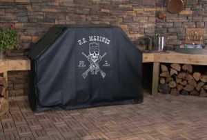 Mess with the Best Logo Grill Cover
