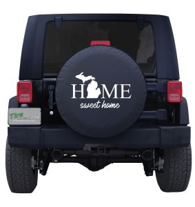 Michigan Home Sweet Home Tire Cover 