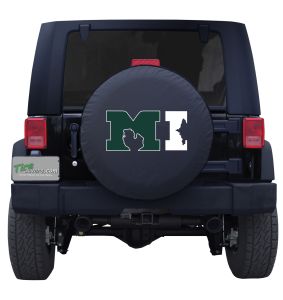 Michigan MI Spartan Flag Tire Cover 