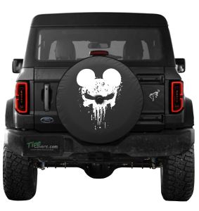 Punisher Mickey Mouse Skull Tire Cover