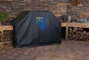 Nevada State Outline Flag Logo Grill Cover