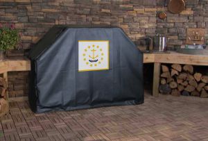 Rhode Island State Flag Logo Grill Cover